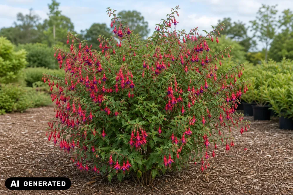 Winterharte Fuchsie 'Riccartonii' – Fuchsia magellanica 'Riccartonii'