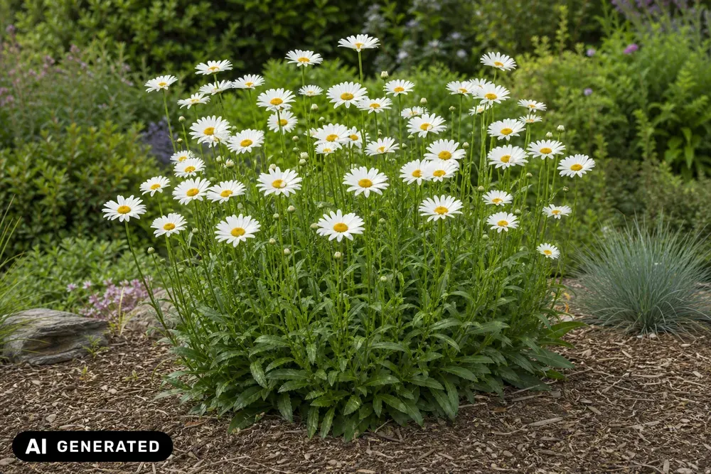 Wiesen-Margerite 'Maikönigin' – Leucanthemum vulgare 'Maikönigin'