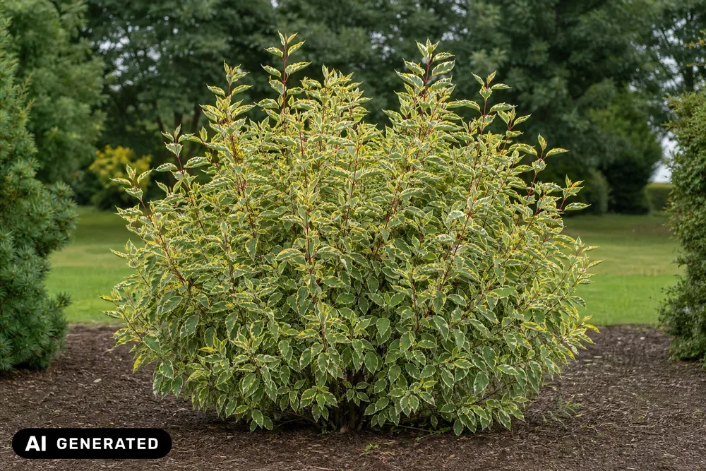 Gelbbunter Hartriegel 'Spaethii' – Cornus alba 'Spaethii'