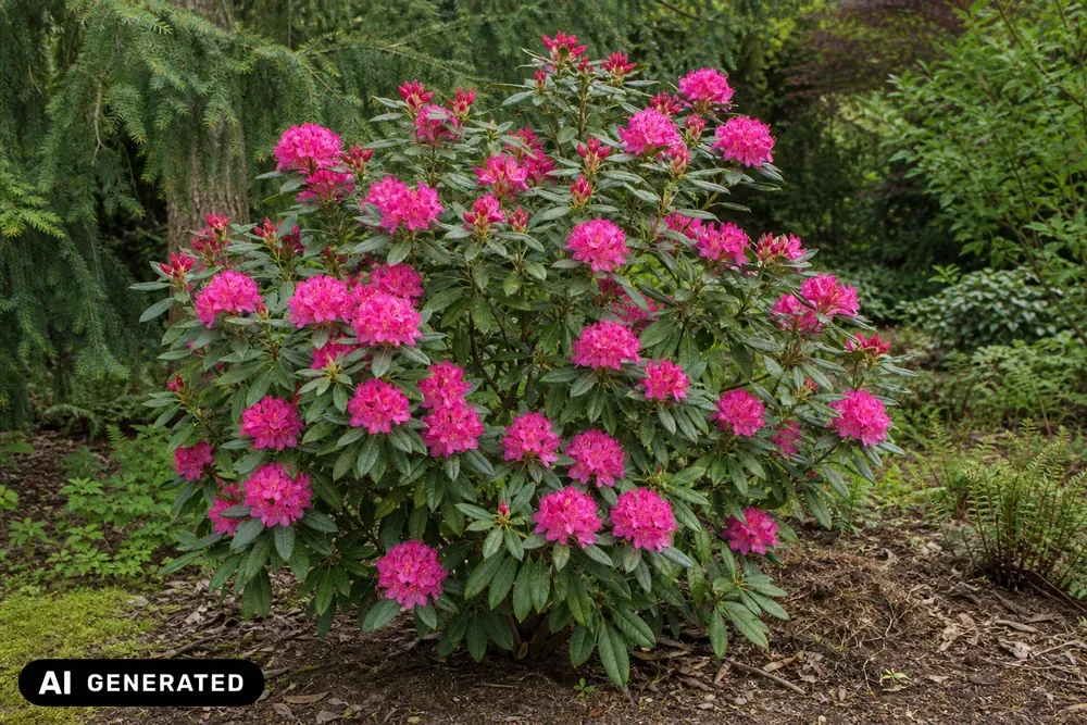 Großblumiger Rhododendron 'Stadt Westerstede' – Rhododendron 'Stadt Westerstede'