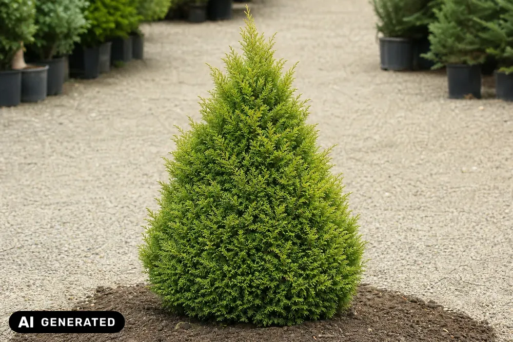 Sawara-Scheinzypresse 'Teddy Bear' – Chamaecyparis pisifera 'Teddy Bear'