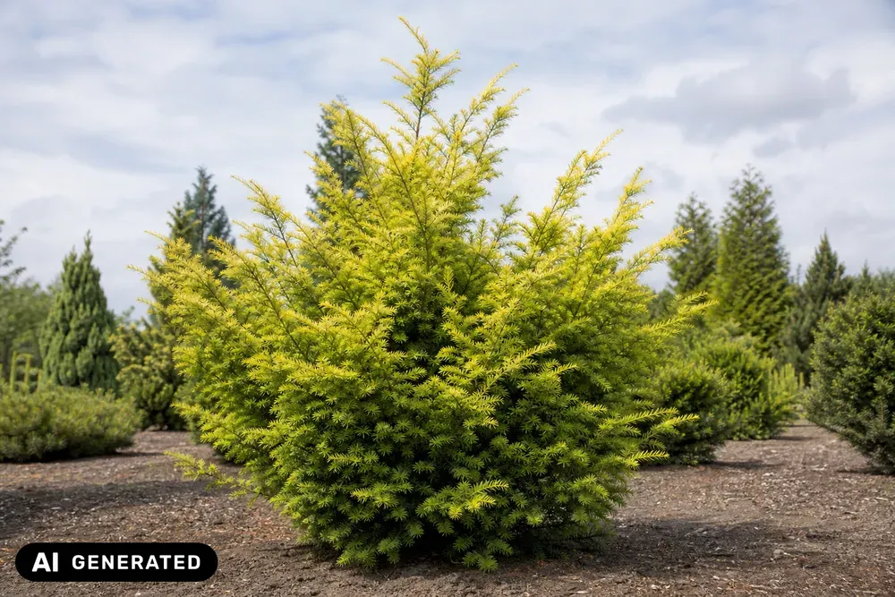 Gold-Eibe 'Semperaurea' – Taxus baccata 'Semperaurea'