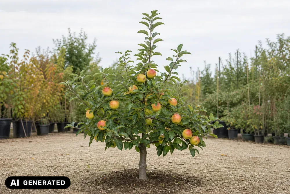 Apfel 'Alkmene Spur Linus' – Malus domestica 'Alkmene Spur Linus'