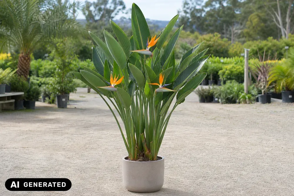 Paradiesvogelblume – Strelitzia reginae