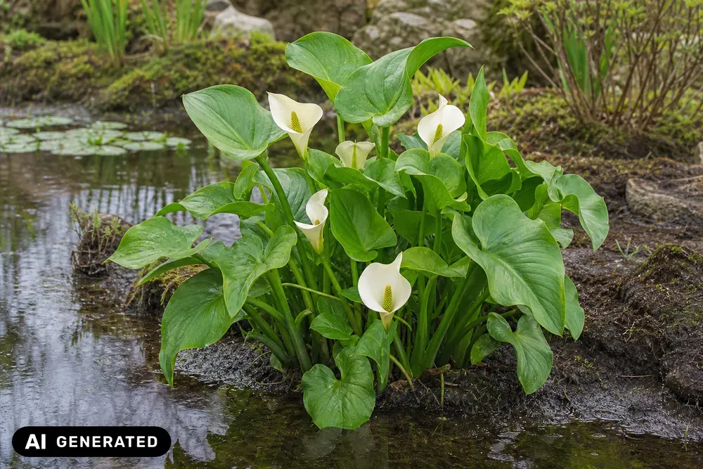 Sumpf-Schlangenwurz – Calla palustris