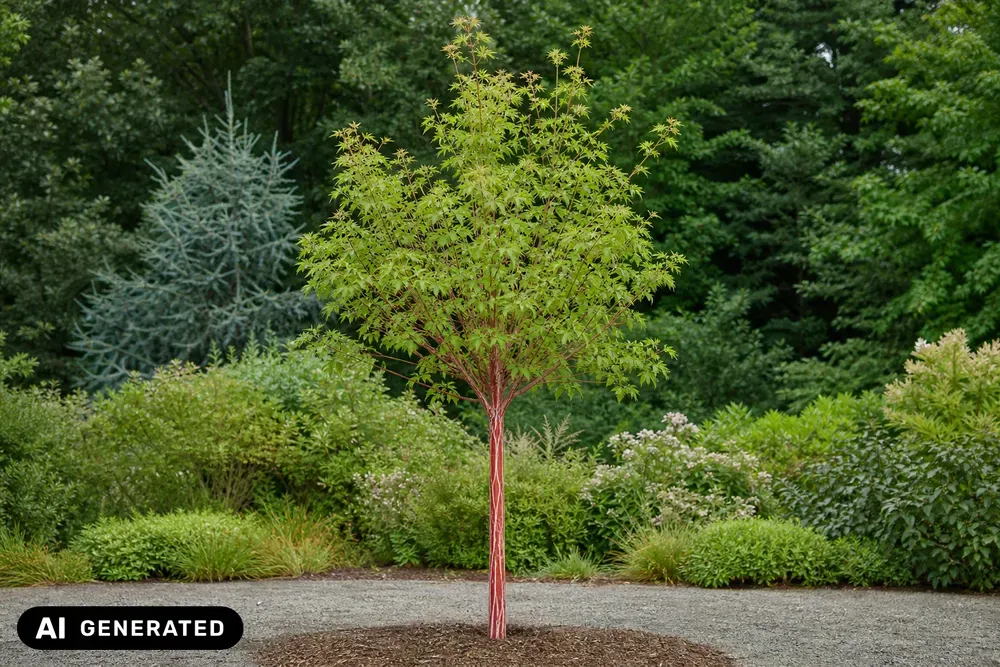 Schlangenhaut-Ahorn 'Erythocladum' – Acer pensylvanicum 'Erythocladum'