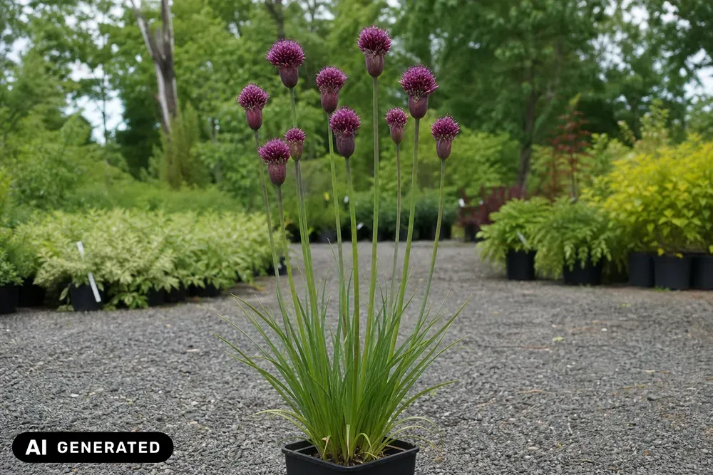 Amethyst-Lauch 'Red Mohican' – Allium amethystinum 'Red Mohican'