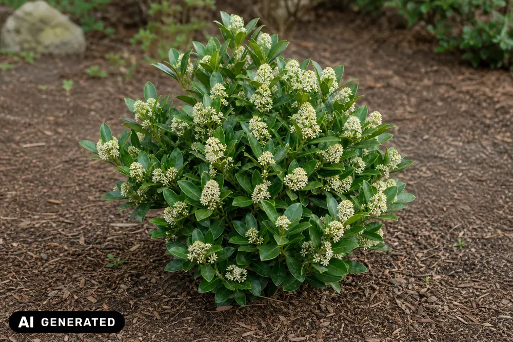 Japanische Skimmie 'Bremen' – Skimmia japonica 'Bremen'