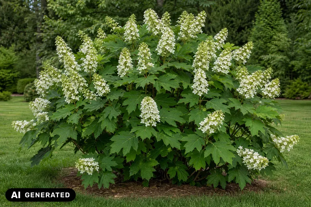Eichenblättrige Hortensie – Hydrangea quercifolia, Bild 4