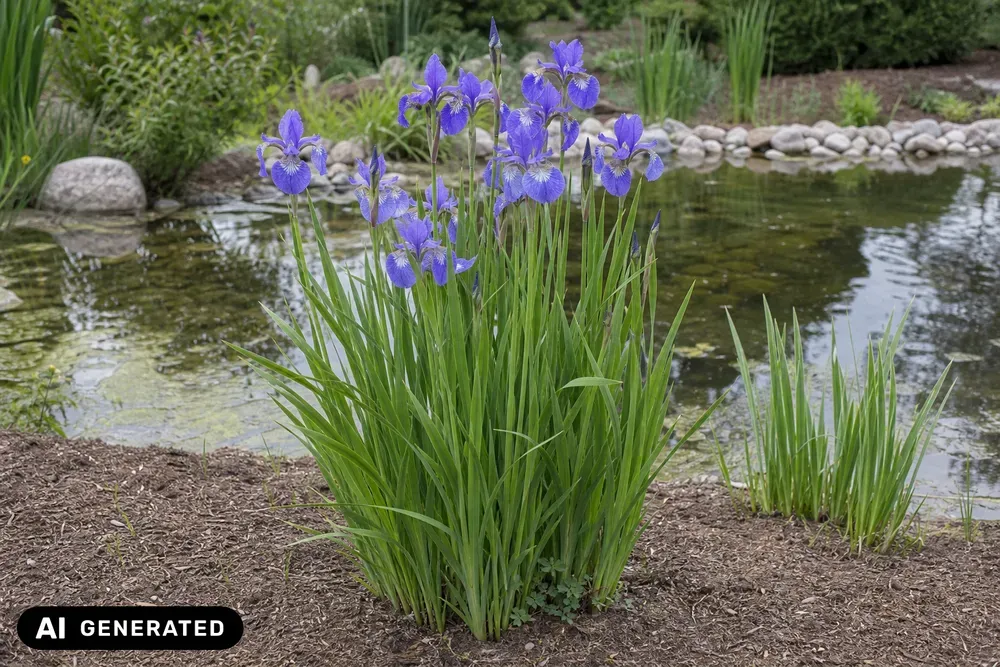 Verschiedenfarbige Schwertlilie – Iris versicolor