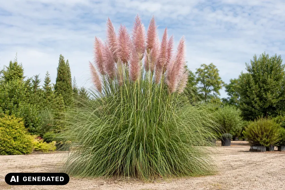 Rosa Pampasgras 'Pink Feather' – Cortaderia selloana 'Pink Feather'