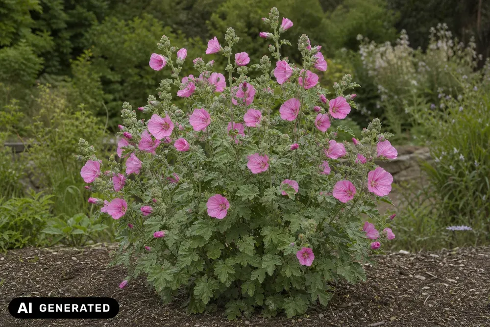 Thüringer Strauchpappel – Lavatera thuringiaca