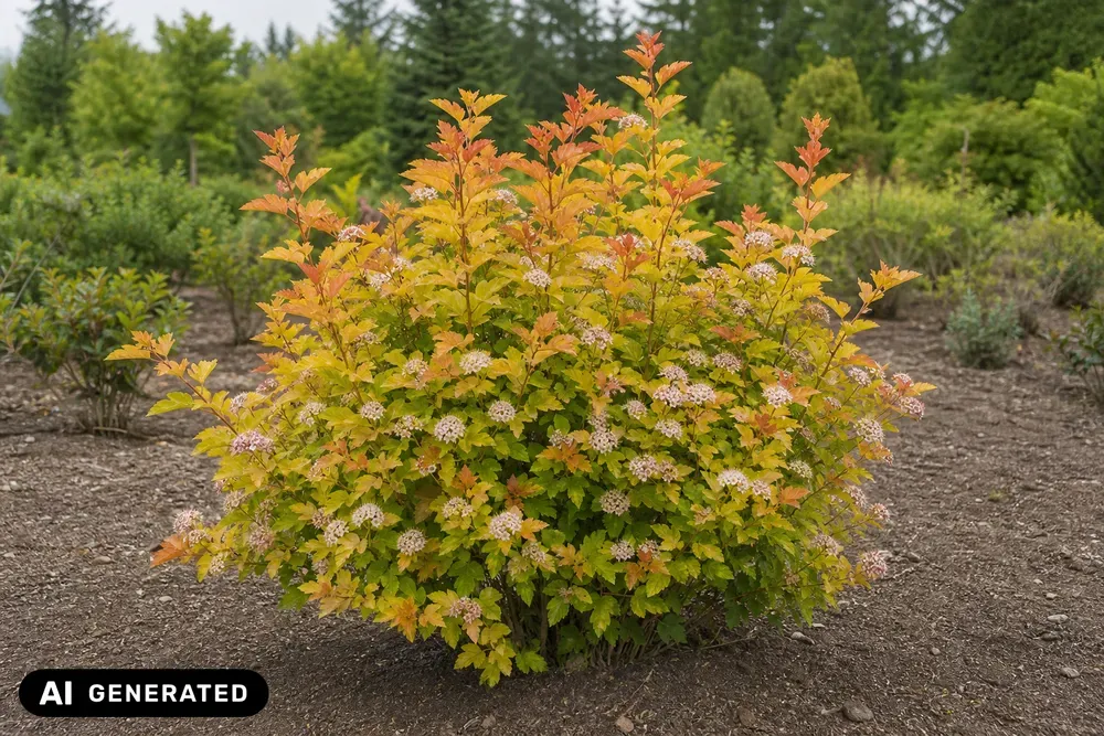 Blasenspiere 'Amber Jubilee' – Physocarpus opulifolius 'Amber Jubilee', Bild 3