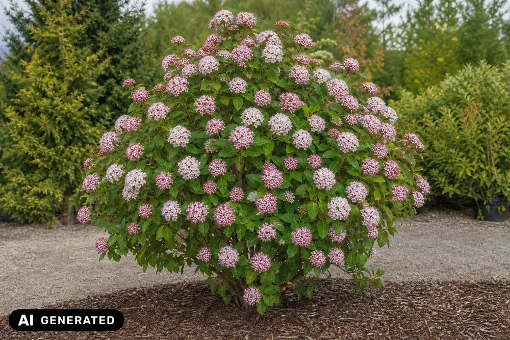 Koreanischer Duft-Schneeball 'Aurora' – Viburnum carlesii 'Aurora', Bild 2