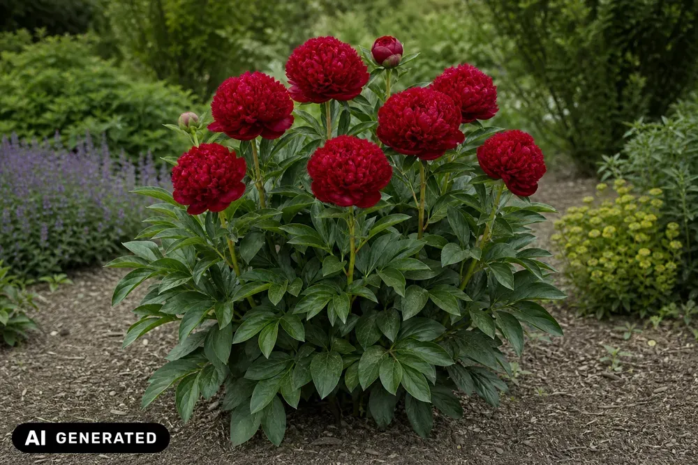 Hybrid-Pfingstrose 'Red Charm' – Paeonia 'Red Charm'