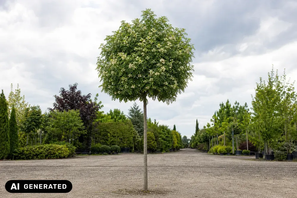 Kugel-Blumen-Esche 'Mecsek' – Fraxinus ornus 'Mecsek'