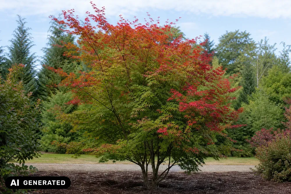 Fächerahorn 'Osakazuki' – Acer palmatum 'Osakazuki', Bild 2