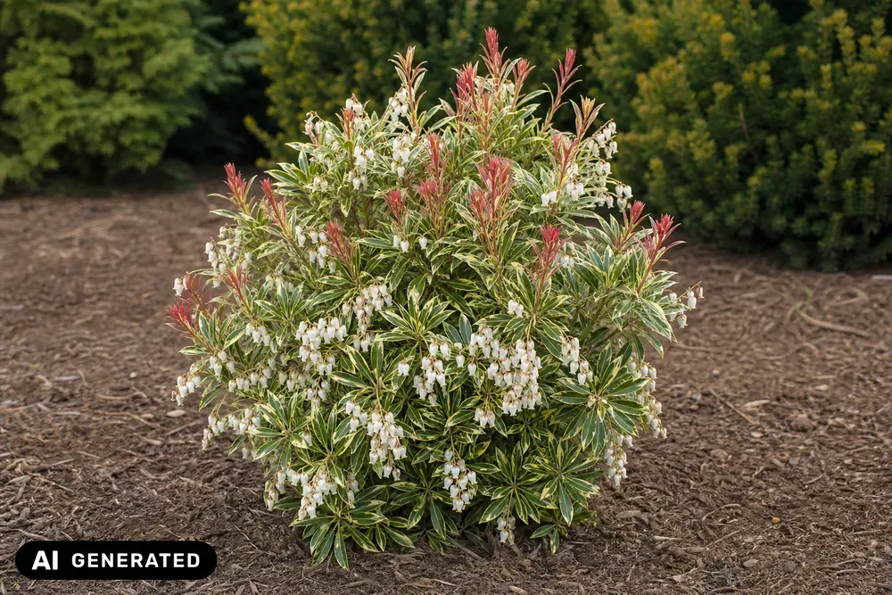 Japanische Lavendelheide 'Little Heath' – Pieris japonica 'Little Heath', Bild 4