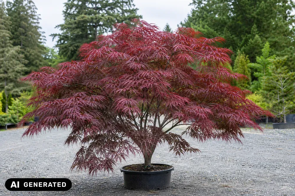 Japanischer Ahorn 'Cascade Ruby' – Acer palmatum 'Cascade Ruby'