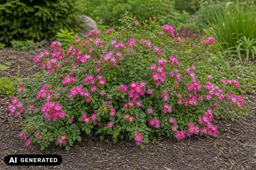 Bodendeckerrose 'Heidetraum' – Rosa 'Heidetraum'