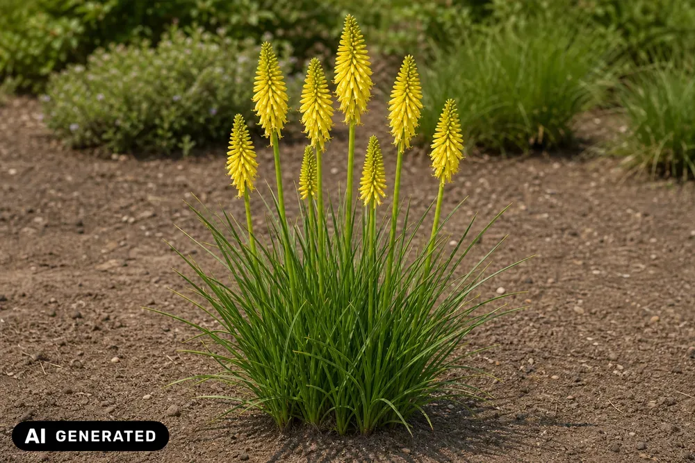 Fackellilie 'Lemon Popsicle' – Kniphofia uvaria 'Lemon Popsicle'