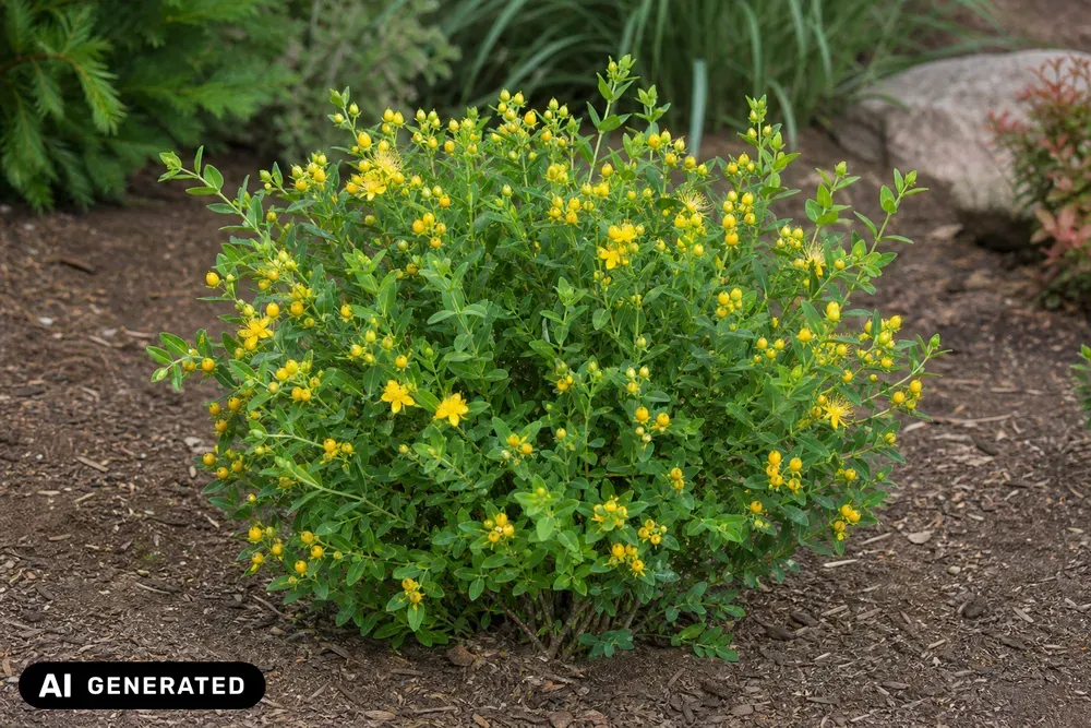 Duftloses Johanniskraut 'Magical Lightning' – Hypericum inodorum 'Magical Lightning'
