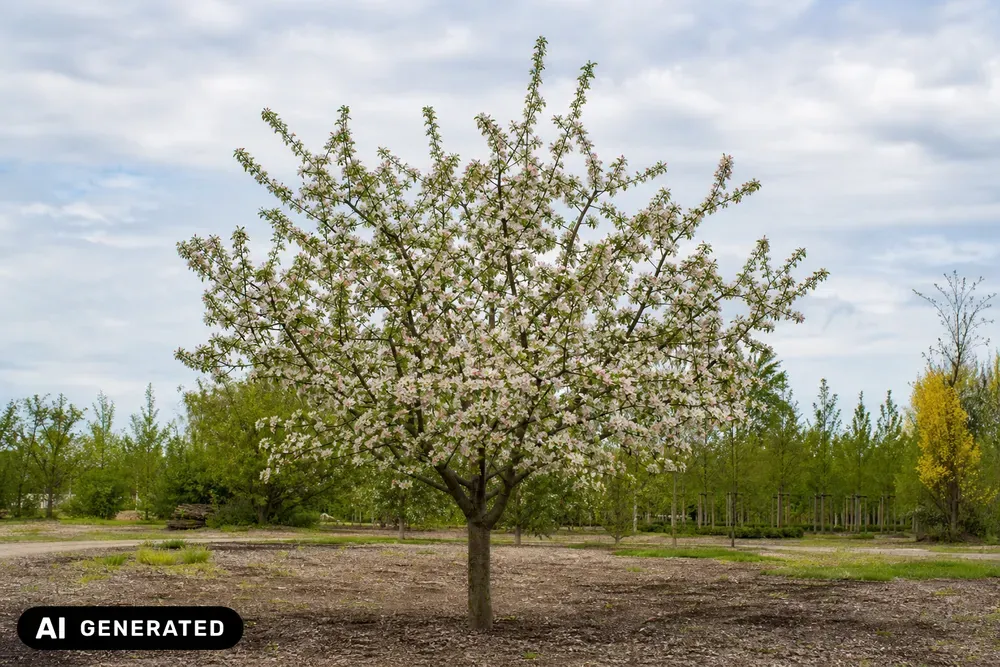 Europäischer Wildapfel – Malus sylvestris, Bild 2