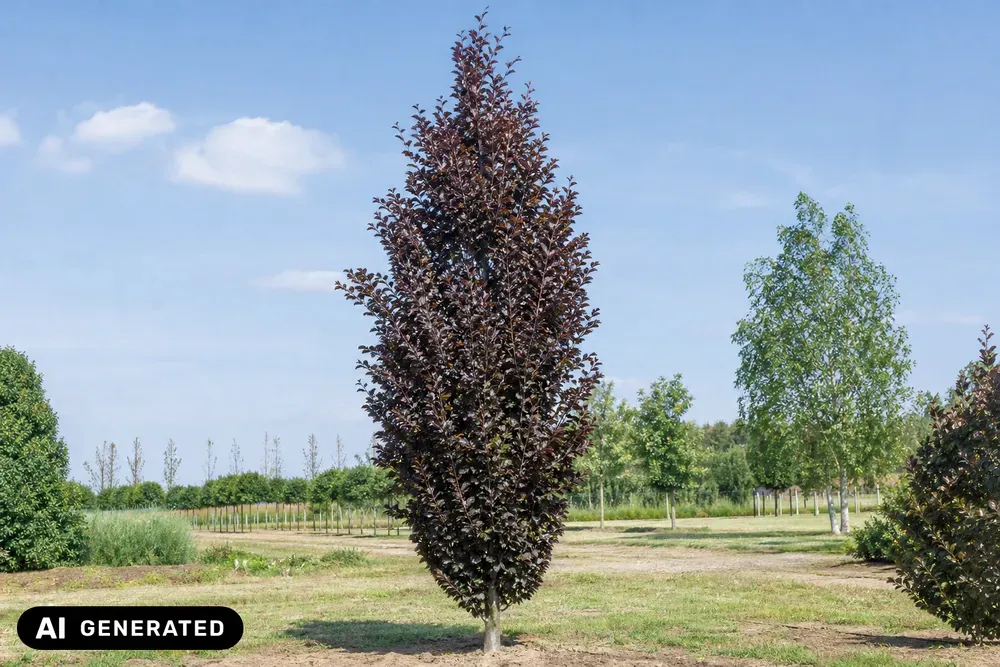 Säulen-Blutbuche 'Dawyck Purple' – Fagus sylvatica 'Dawyck Purple', Bild 2