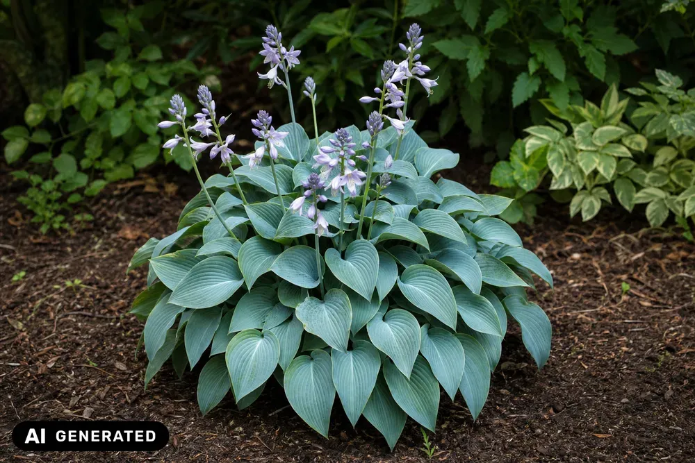 Blaublatt-Funkie 'Blue Cadet' – Hosta tokudama 'Blue Cadet'