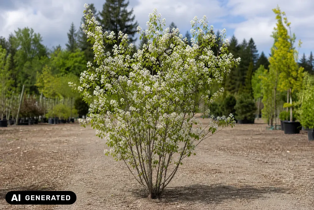 Erlenblättrige Felsenbirne 'Smoky' – Amelanchier alnifolia 'Smoky'