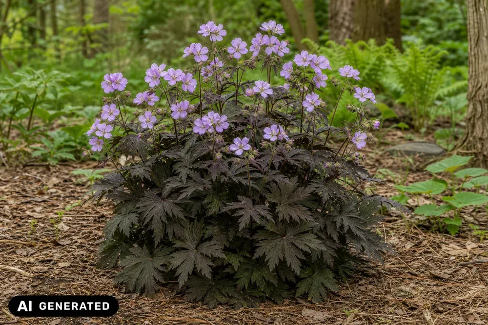 Gefleckter Storchschnabel 'Espresso' – Geranium maculatum 'Espresso'