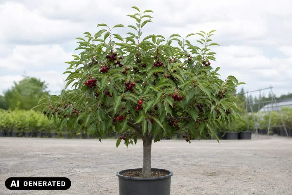 Süßkirsche 'Compact Stella' – Prunus avium 'Compact Stella', Bild 2