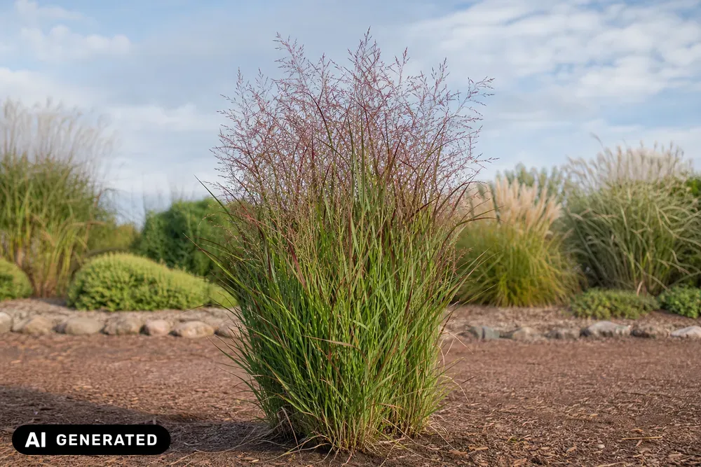 Rutenhirse 'Shenandoah' – Panicum virgatum 'Shenandoah'