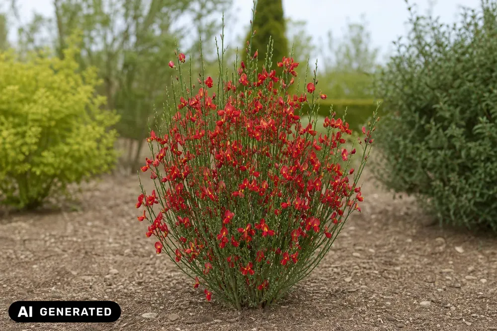 Besenginster 'Queen Mary' – Cytisus scoparius 'Queen Mary'
