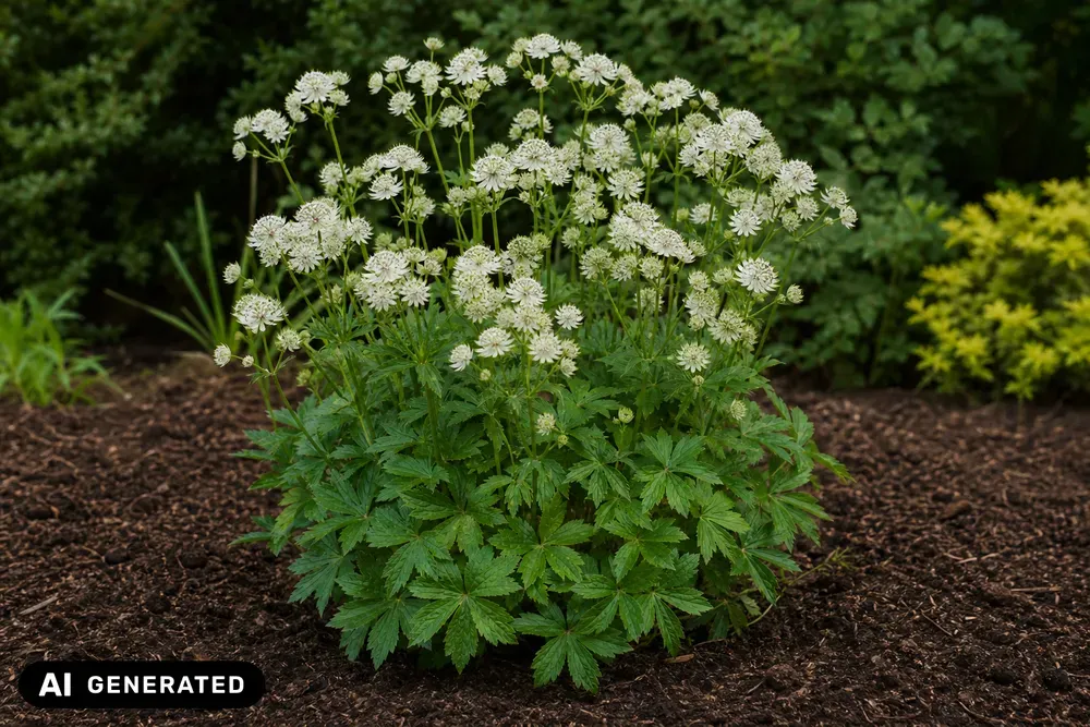 Große Sterndolde 'Diamonds White' – Astrantia major 'Diamonds White'