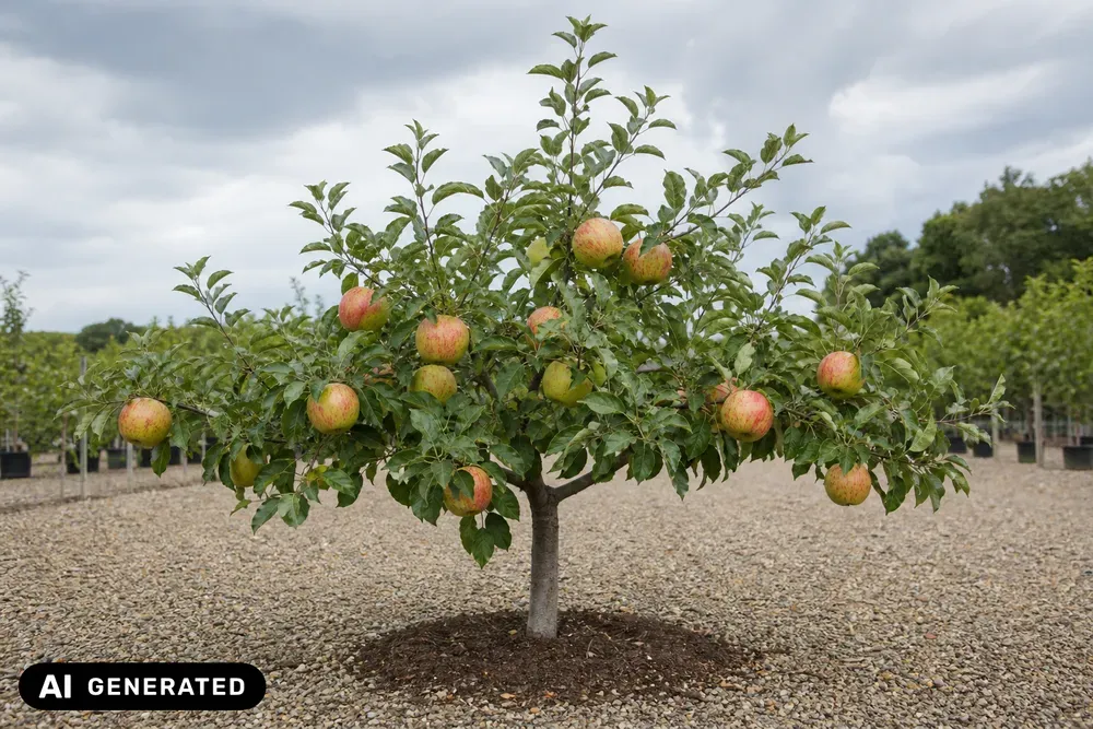 Apfel 'Jakob Lebel' – Malus domestica 'Jakob Lebel', Bild 5