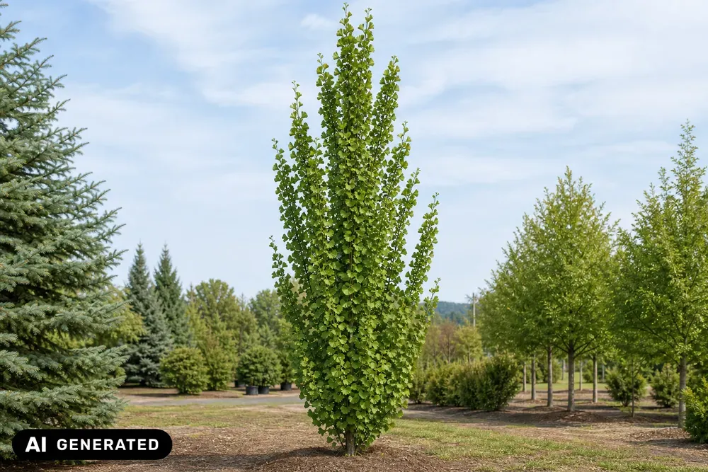 Säulen-Fächerblattbaum 'Fastigiata Selvans' – Ginkgo biloba 'Fastigiata Selvans'