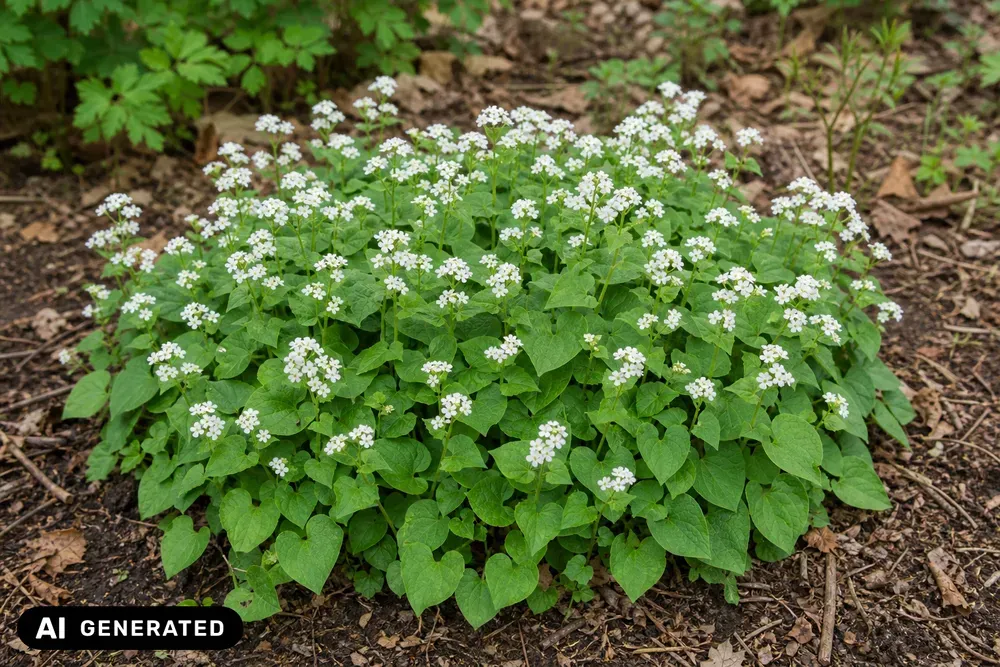Weißes Frühlings-Gedenkemein 'Alba' – Omphalodes verna 'Alba'
