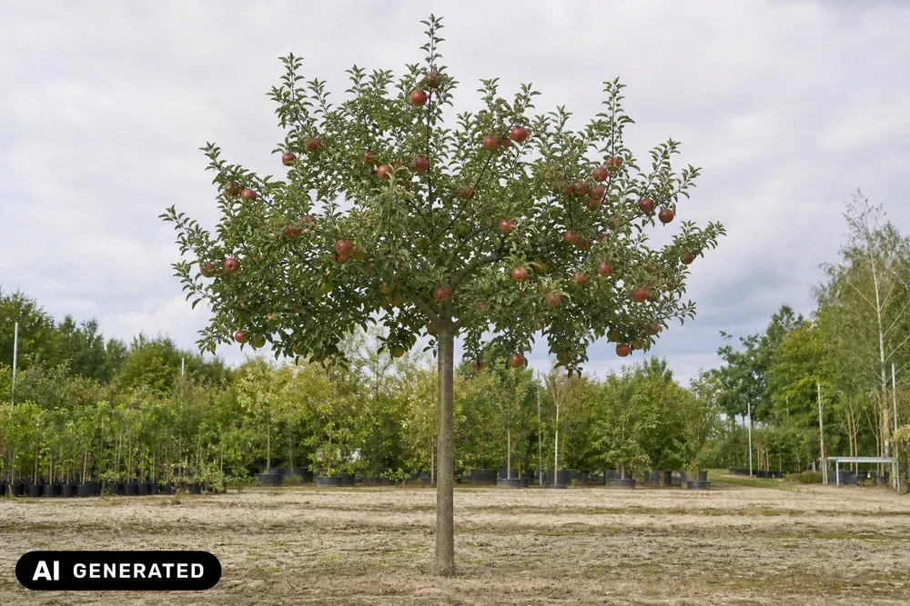 Apfel 'Roter Boskoop' – Malus domestica 'Roter Boskoop', Bild 3