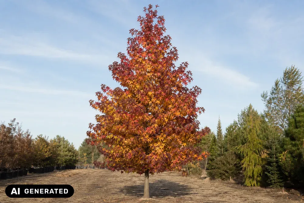 Amerikanischer Amberbaum 'Moraine' – Liquidambar styraciflua 'Moraine', Bild 2