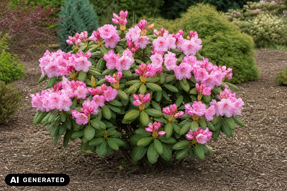 Williams-Rhododendron 'Andrea' – Rhododendron williamsianum 'Andrea'