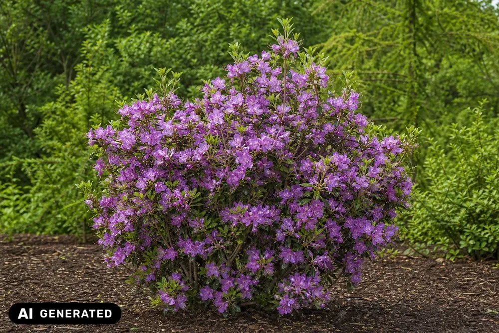 Karolinischer Rhododendron 'P.J. Mezitt' – Rhododendron carolinianum 'P.J. Mezitt'
