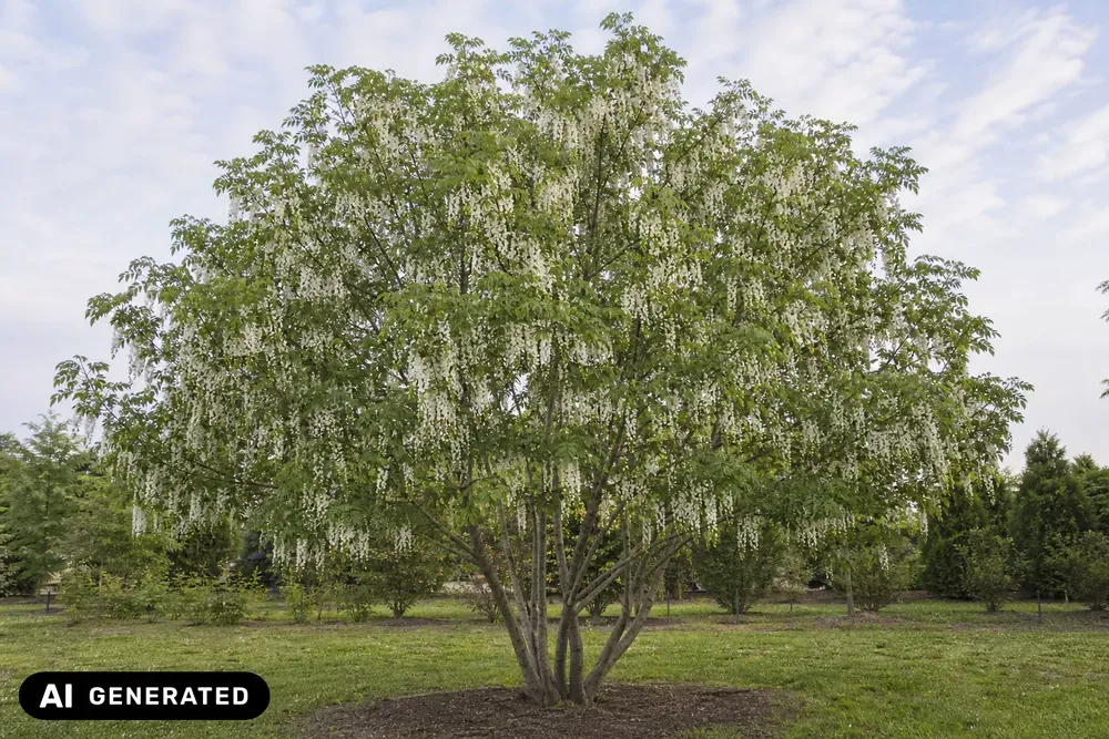 Amerikanisches Gelbholz – Cladrastis lutea, Bild 2