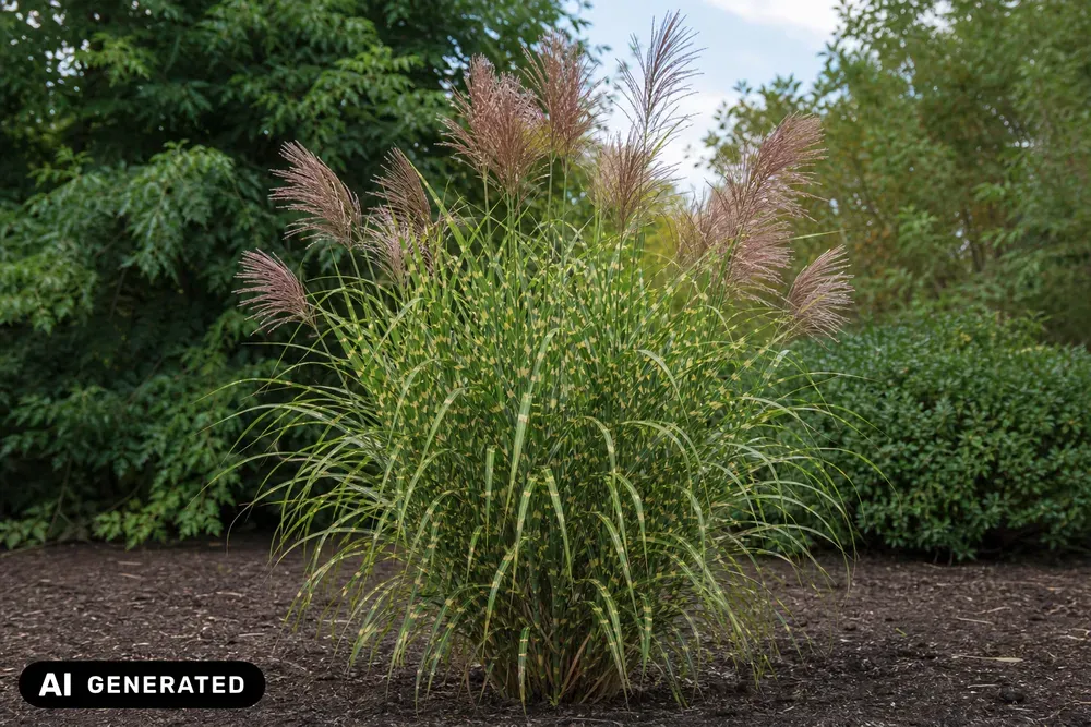 Chinaschilf 'Little Zebra' – Miscanthus sinensis 'Little Zebra', Bild 2
