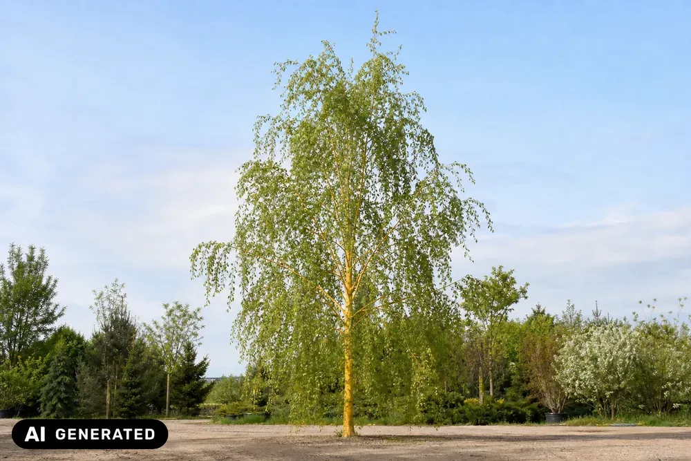 Schneverdinger Goldbirke – Betula pendula 'Schneverdinger Goldbirke'