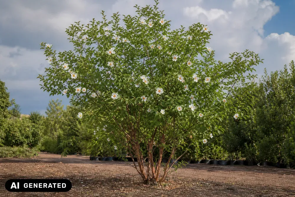 Einbrüdrige Scheinkamelie – Stewartia monadelpha