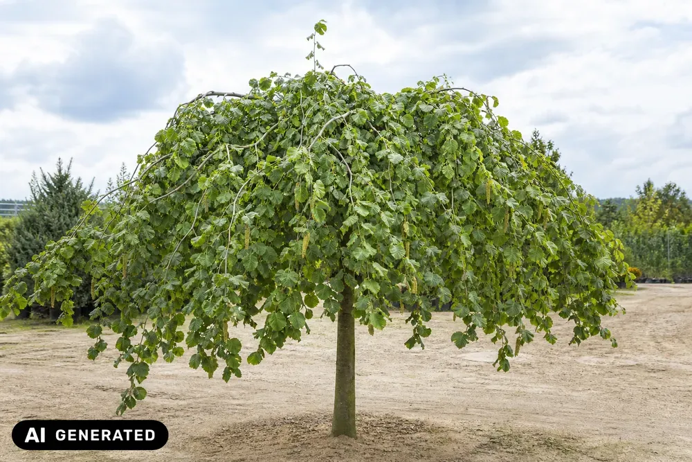 Hänge-Hasel 'Pendula' – Corylus avellana 'Pendula'