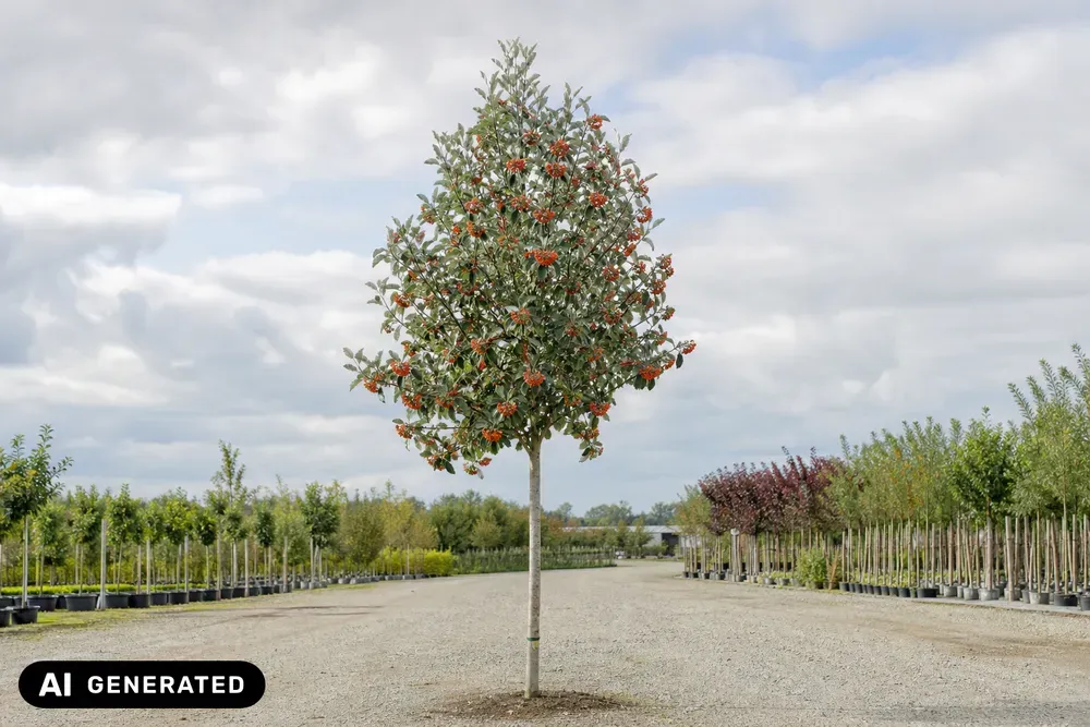 Mehlbeere 'Magnifica' – Sorbus aria 'Magnifica', Bild 2
