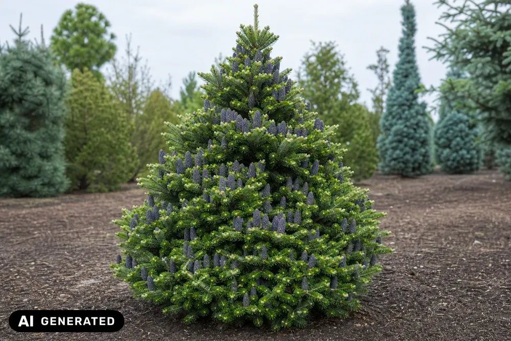 Koreanische Tanne – Abies koreana, Bild 4
