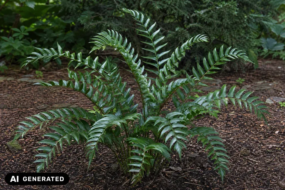 Fortunes Sichelfarn 'Clivicola' – Cyrtomium fortunei 'Clivicola'